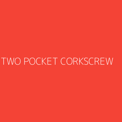 Product TWO POCKET CORKSCREW