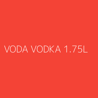 Product VODA VODKA 1.75L