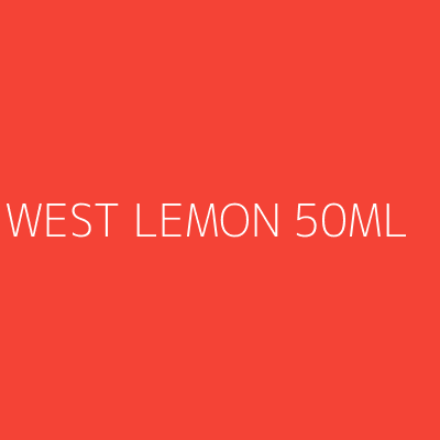 Product WEST LEMON 50ML