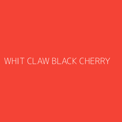 Product WHIT CLAW BLACK CHERRY