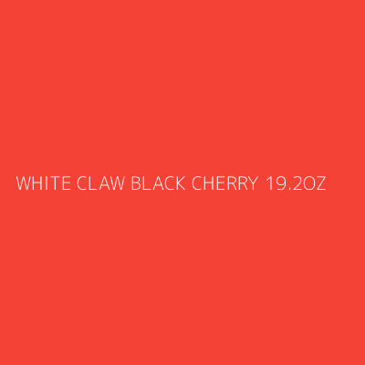 Product WHITE CLAW BLACK CHERRY 19.2OZ