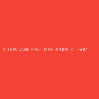 Product WIDOW JANE BABY JANE BOURBON 750ML