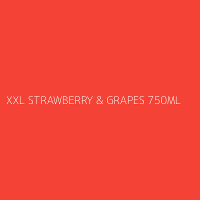 Product XXL STRAWBERRY & GRAPES 750ML