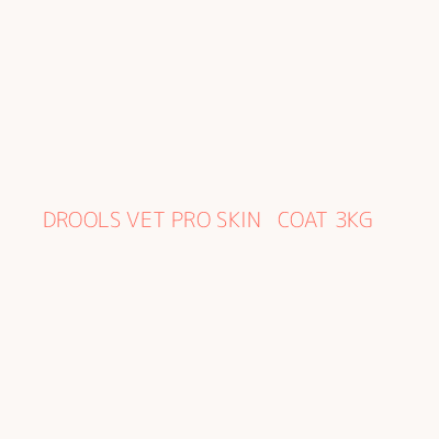  DROOLS VET PRO SKIN + COAT 3KG 