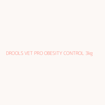 DROOLS VET PRO OBESITY CONTROL 3kg 