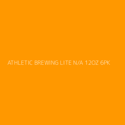 Product ATHLETIC BREWING LITE N/A 12OZ 6PK