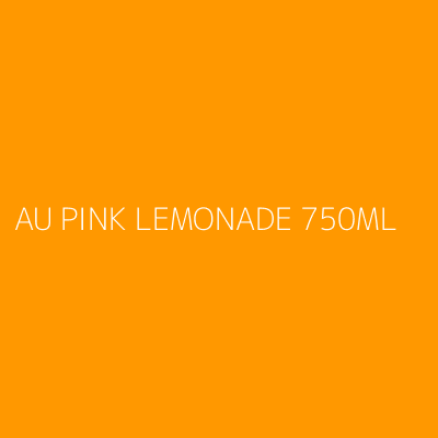 Product AU PINK LEMONADE 750ML