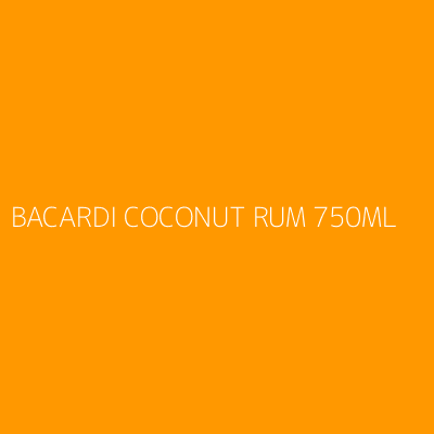 Product BACARDI COCONUT RUM 750ML