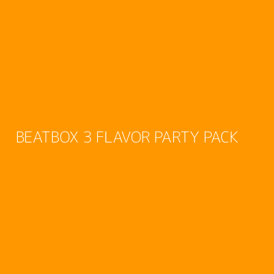 Product BEATBOX 3 FLAVOR PARTY PACK 