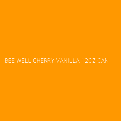 Product BEE WELL CHERRY VANILLA 12OZ CAN