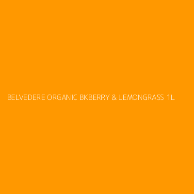 Product BELVEDERE ORGANIC BKBERRY & LEMONGRASS 1L