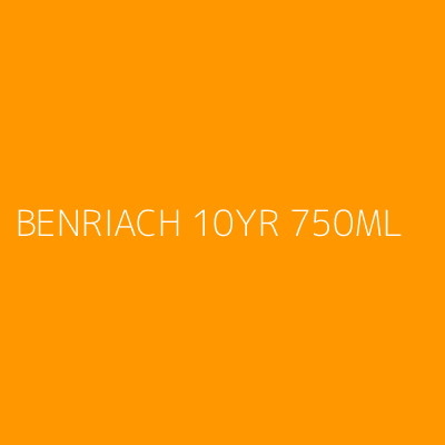 Product BENRIACH 10YR 750ML