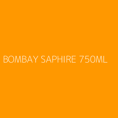 Product BOMBAY SAPHIRE 750ML