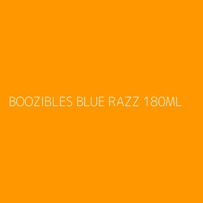 Product BOOZIBLES BLUE RAZZ 180ML