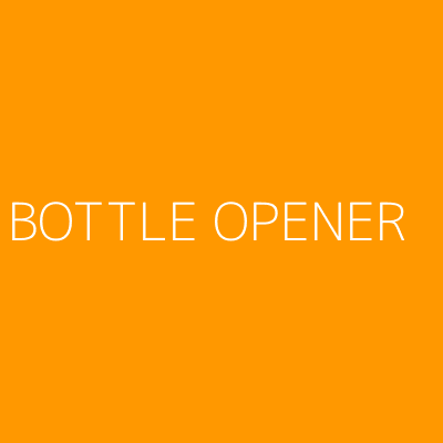 Product BOTTLE OPENER