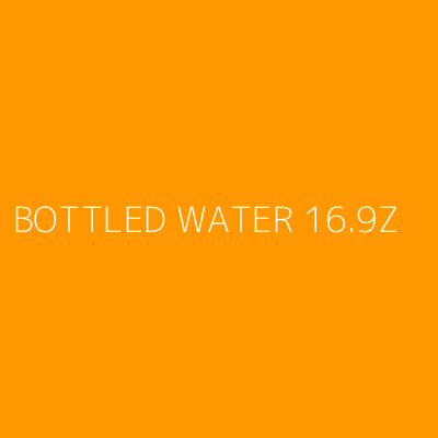 Product BOTTLED WATER 16.9Z