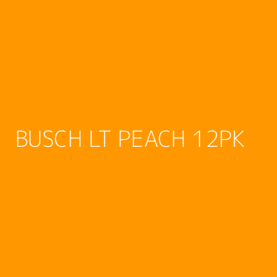 Product BUSCH LT PEACH 12PK