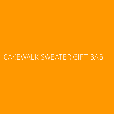 Product CAKEWALK SWEATER GIFT BAG