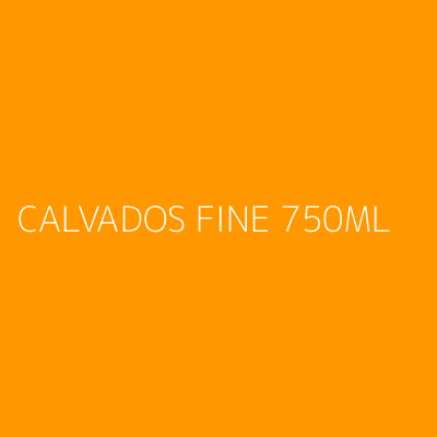 Product CALVADOS FINE 750ML