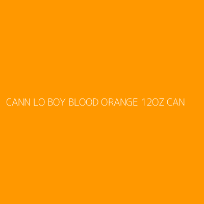 Product CANN LO BOY BLOOD ORANGE 12OZ CAN
