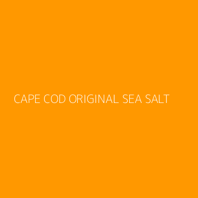 Product CAPE COD ORIGINAL SEA SALT 