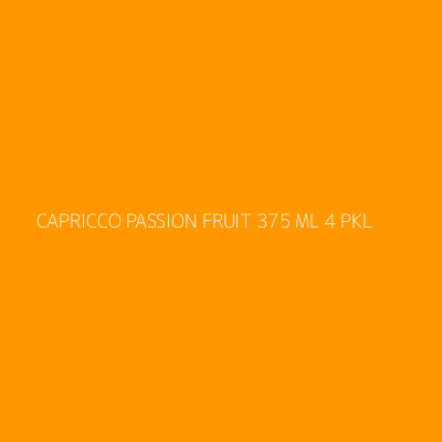 Product CAPRICCO PASSION FRUIT 375 ML 4 PKL  