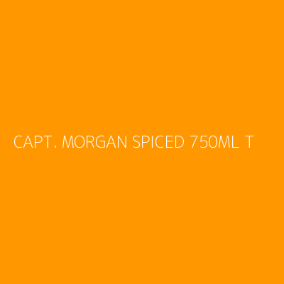 Product CAPT. MORGAN SPICED 750ML T