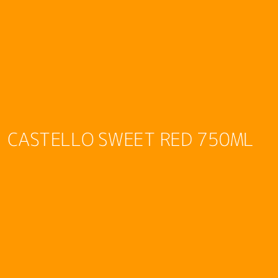 Product CASTELLO SWEET RED 750ML