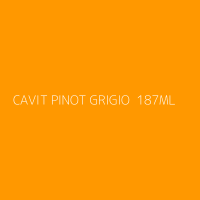 Product CAVIT PINOT GRIGIO  187ML