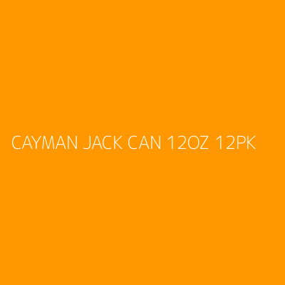 Product CAYMAN JACK CAN 12OZ 12PK