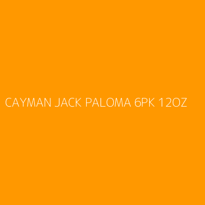 Product CAYMAN JACK PALOMA 6PK 12OZ