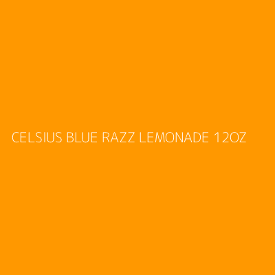 Product CELSIUS BLUE RAZZ LEMONADE 12OZ