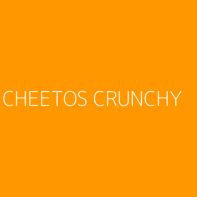Product CHEETOS CRUNCHY