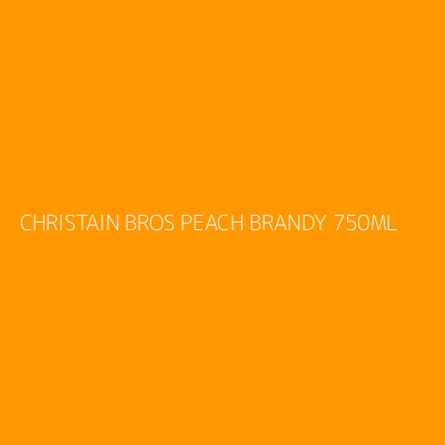 Product CHRISTAIN BROS PEACH BRANDY 750ML