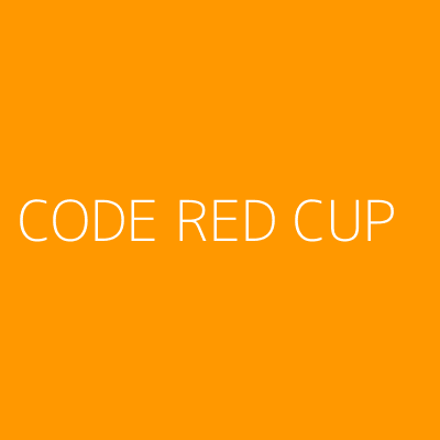 Product CODE RED CUP