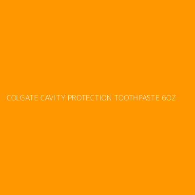 Product COLGATE CAVITY PROTECTION TOOTHPASTE 6OZ