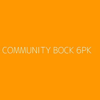 Product COMMUNITY BOCK 6PK