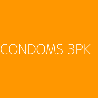 Product CONDOMS 3PK