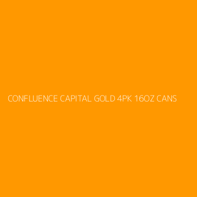 Product CONFLUENCE CAPITAL GOLD 4PK 16OZ CANS
