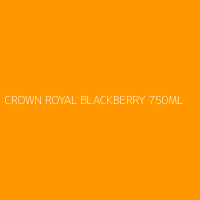 Product CROWN ROYAL BLACKBERRY 750ML