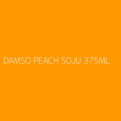 Product DAMSO PEACH SOJU 375ML