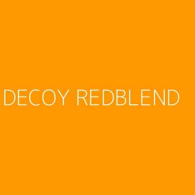 Product DECOY REDBLEND