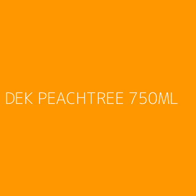 Product DEK PEACHTREE 750ML