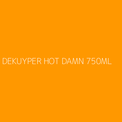 Product DEKUYPER HOT DAMN 750ML