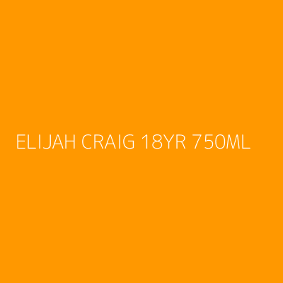 Product ELIJAH CRAIG 18YR 750ML