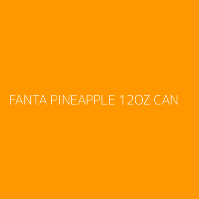 Product FANTA PINEAPPLE 12OZ CAN