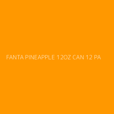 Product FANTA PINEAPPLE 12OZ CAN 12 PA