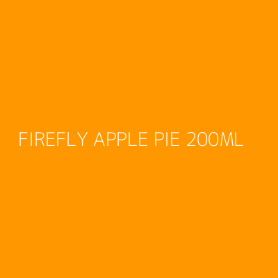 Product FIREFLY APPLE PIE 200ML