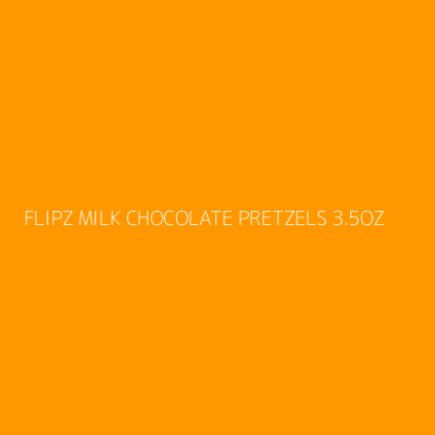Product FLIPZ MILK CHOCOLATE PRETZELS 3.5OZ