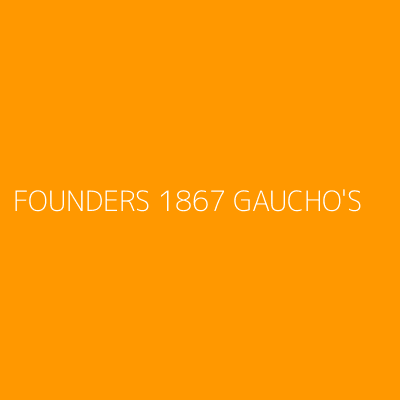 Product FOUNDERS 1867 GAUCHO'S